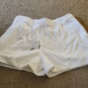 lululemon athletica Size 8 Drawstring White Shorts